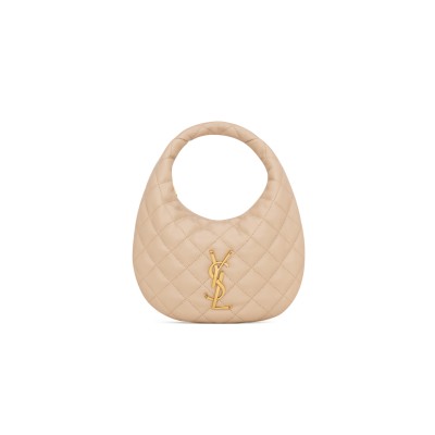 YSL ICARINO IN QUILTED NAPPA 851689AAANG2721 (17*15.5*3cm)